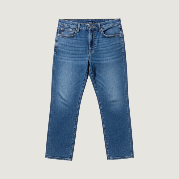 Lands' End Other - Lands End Square Rigger Traditional Fit Mens Jeans Blue Denim 42x32 Straight Leg